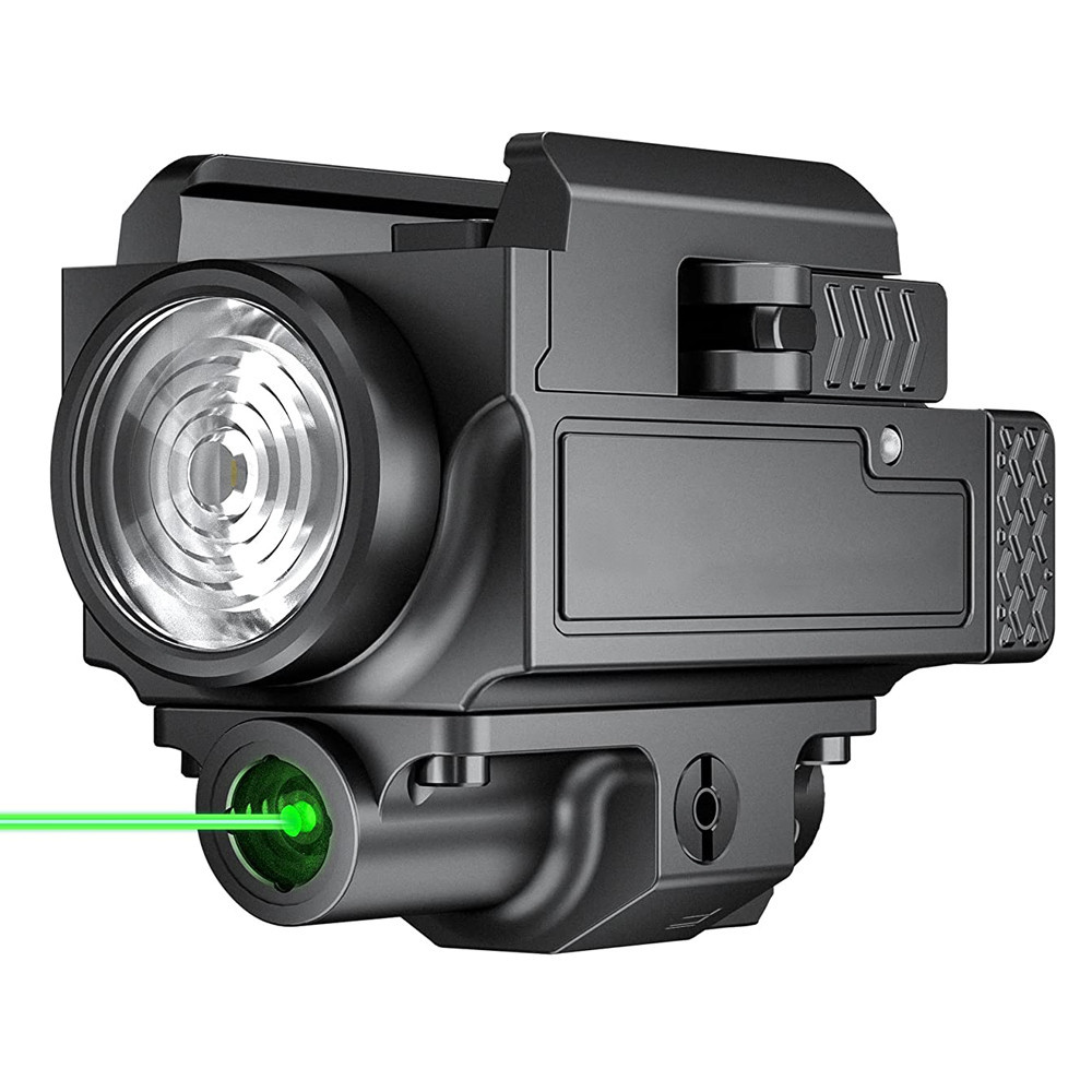 Jual 800 Lumens Weapon Gun Light Red Green Laser Sight Pistol Light Red ...