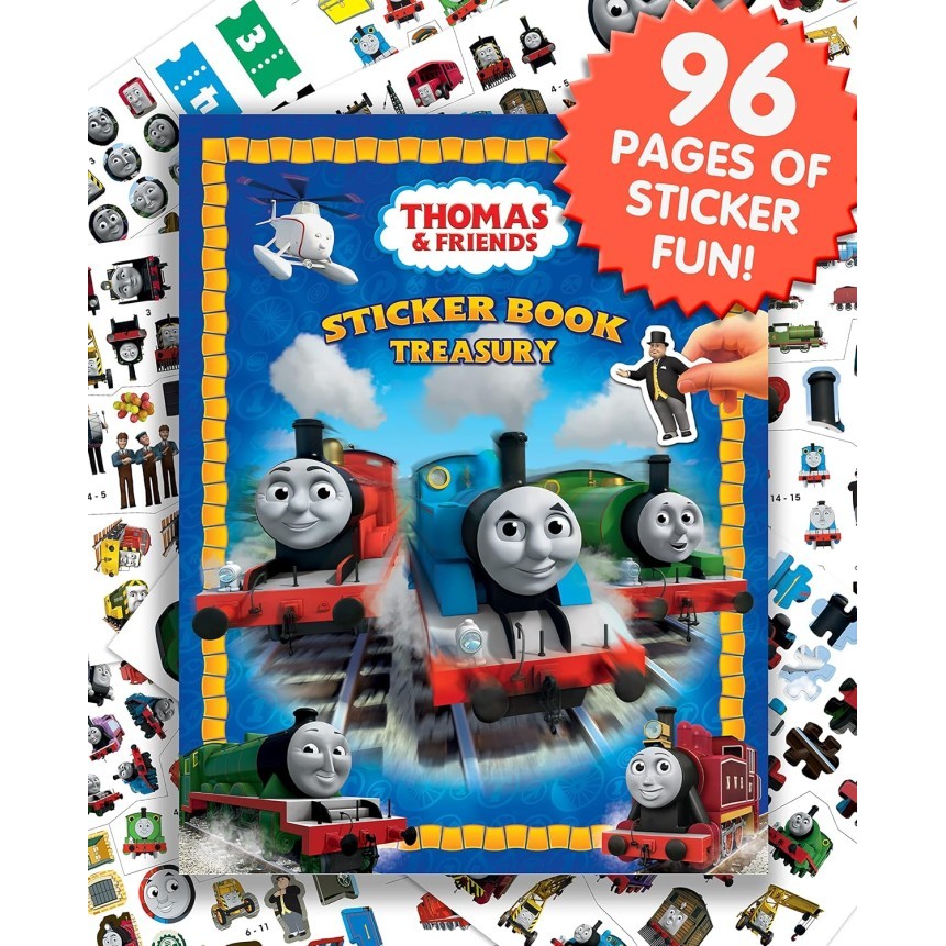 Jual Thomas & Friends Sticker Book Treasury - Activity Books for kids ...
