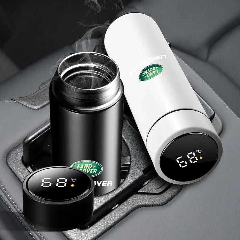 Jual 500ml Smart LED Temperature Display Car Portable Thermos Cup car ...
