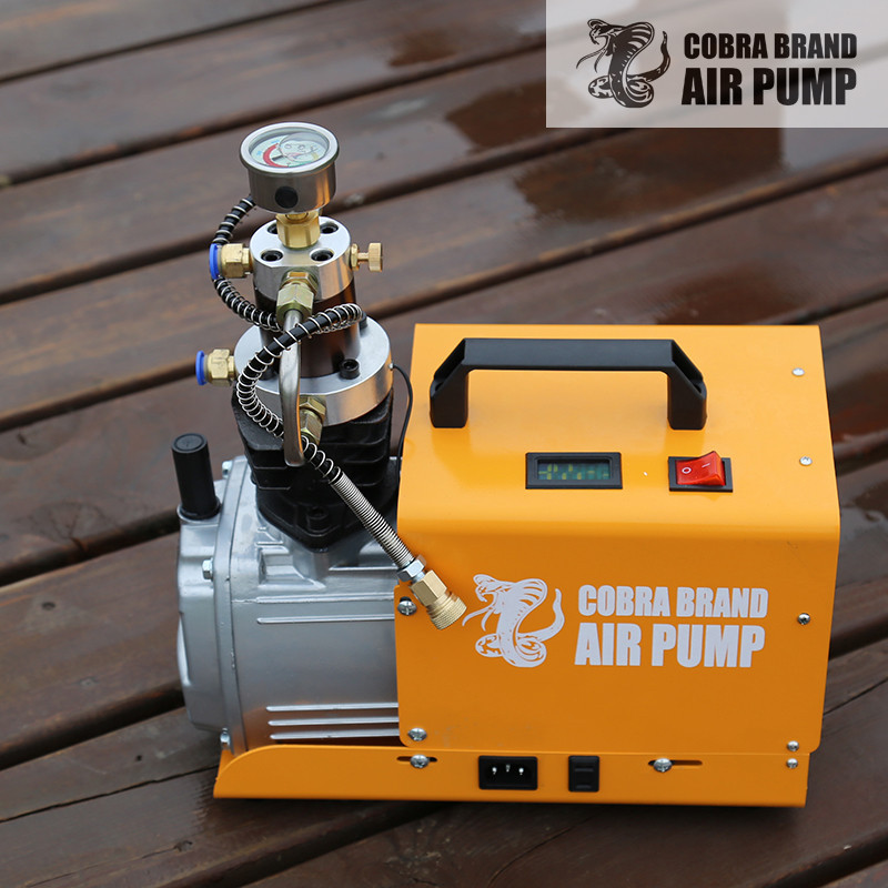 Jual 4500Psi 300Bar 30MPA 220V 110V Pcp Air Compressor Electric High ...