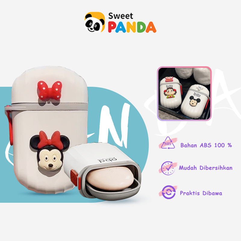 Jual SweetPanda Tempat Sabun Batang Kamar Mandi Tempat Sabun Travel