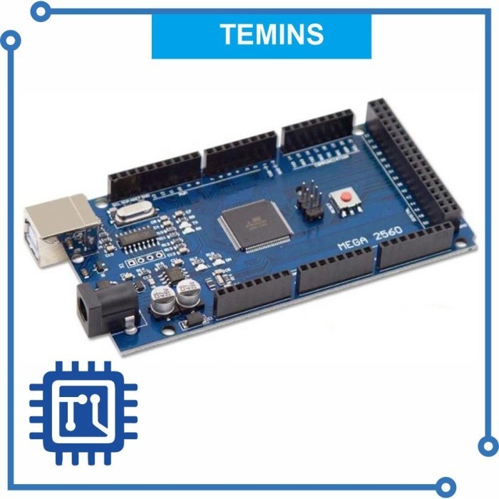 Jual Arduino Mega 2560 R3 CH340G - Tanpa Kabel | Shopee Indonesia