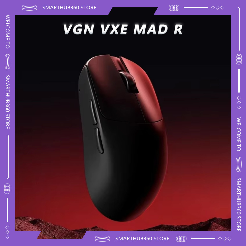Jual VGN VXE MAD R MAJOR Wireless Mouse 8K Low Latency 36g Light Weight ...