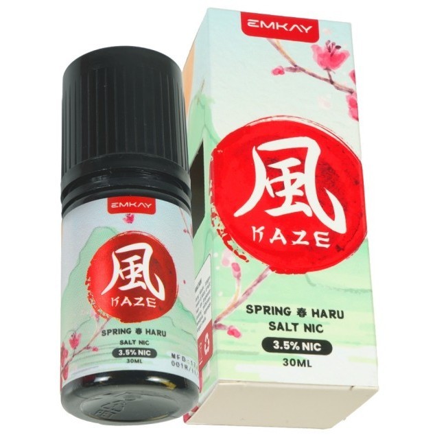 Jual Liquid Kaze Spring Haru Blackcurrant Soda Saltnic 35MG 30ML By ...