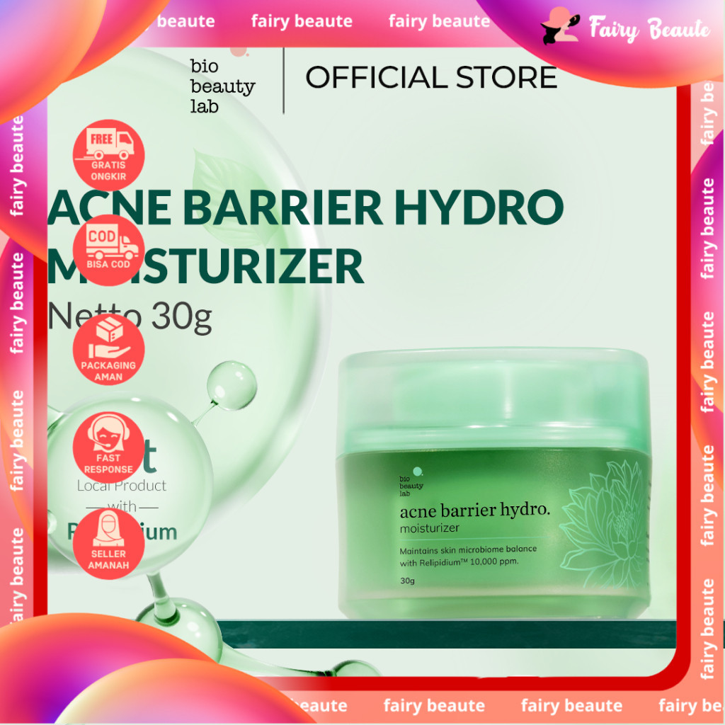 Jual Bio Beauty Lab BBL Acne Barrier Hydro Moisturizer BPOM ORIGINAL ...