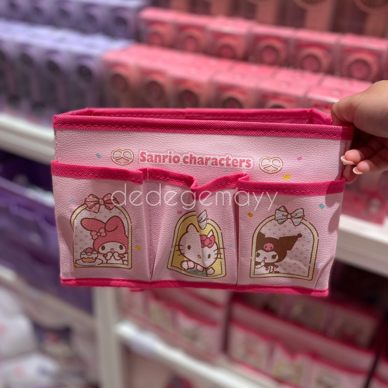 Jual Miniso x Sanrio - Storage Box with 3 Pockets Sanrio | Shopee Indonesia