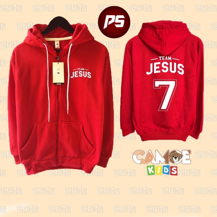 Jual Jaket Anak Zipper Rohani Kristen Team Jesus Christ 7 | Shopee ...
