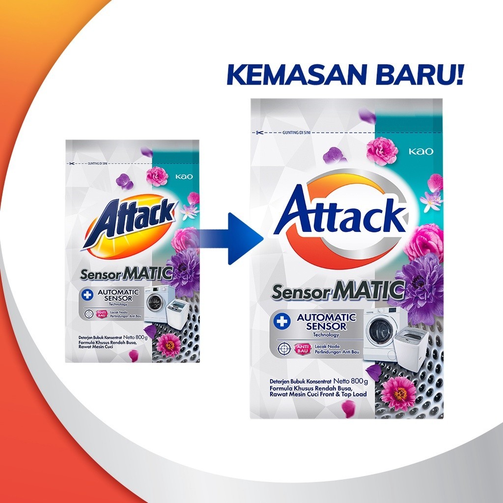 Jual Attack Sensor Matic Deterjen Bubuk Semua Jenis Mesin Cuci 800 gr ...