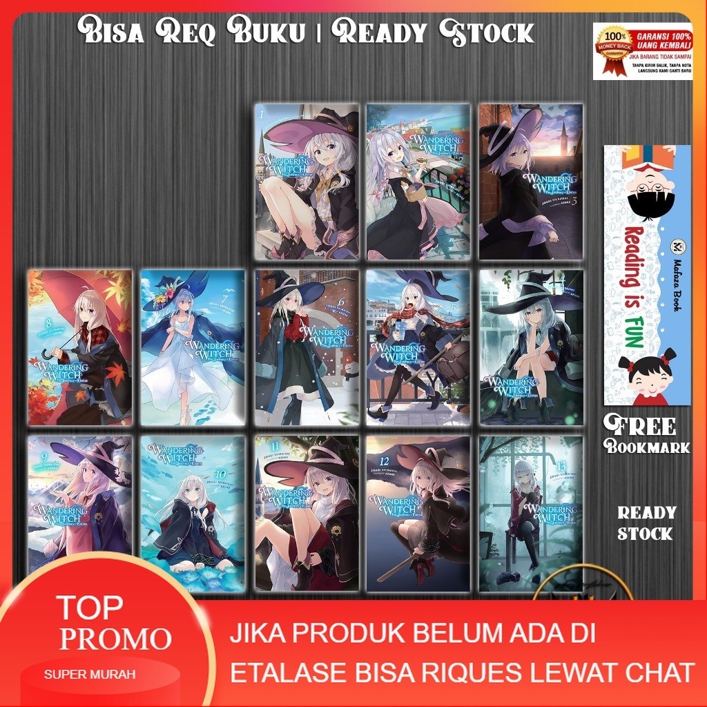 Jual Wandering Witch: The Journey of Elaina (light novel) By Jougi