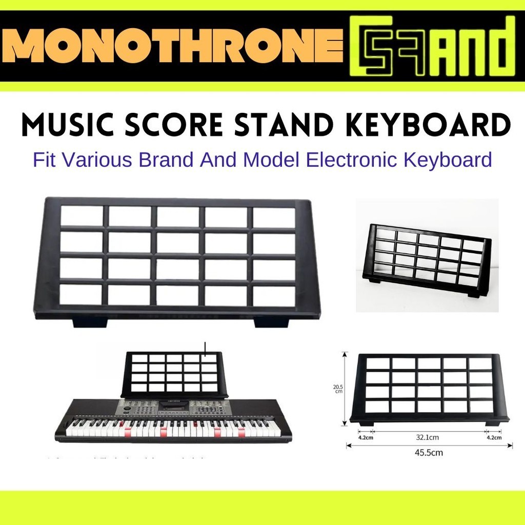 Jual Stand Book Sheet Partitur Keyboard Piano Organ Partiture Musik ...