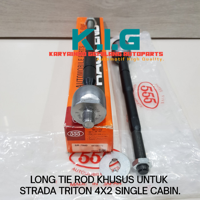 Jual RACK END LONG TIE ROD STRADA TRITON 4X2 SINGLE CABIN MEREK 555 ...