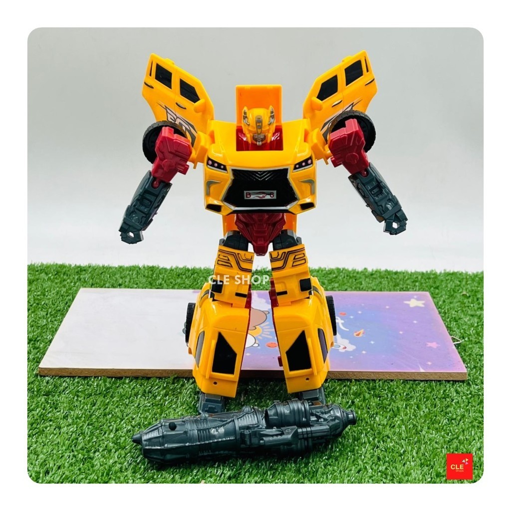 Jual Mainan Robot Optimus dan Bumble bee Transformer Chariot Robot ...
