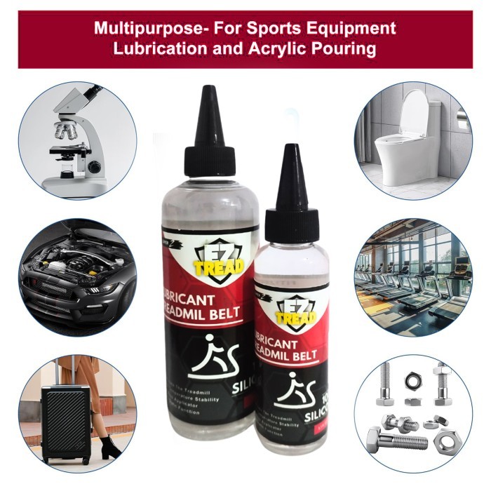 Jual Pelumas Treadmill Elektrik Manual Lubricant Oil Silicone Minyak ...