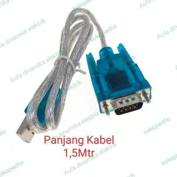 Jual Kabel USB to Serial RS232 db9 BUKAN ATEN | Shopee Indonesia