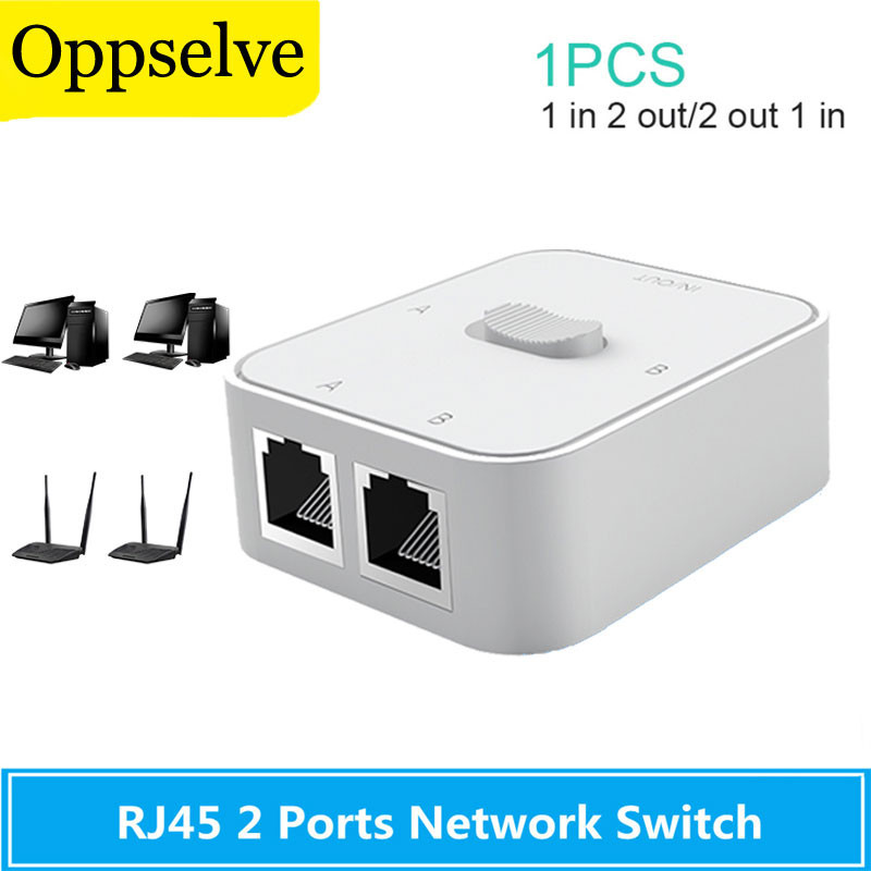 Jual 2 Port Power-free Gigabit Network Switch RJ45 LAN CAT6 Ethernet ...