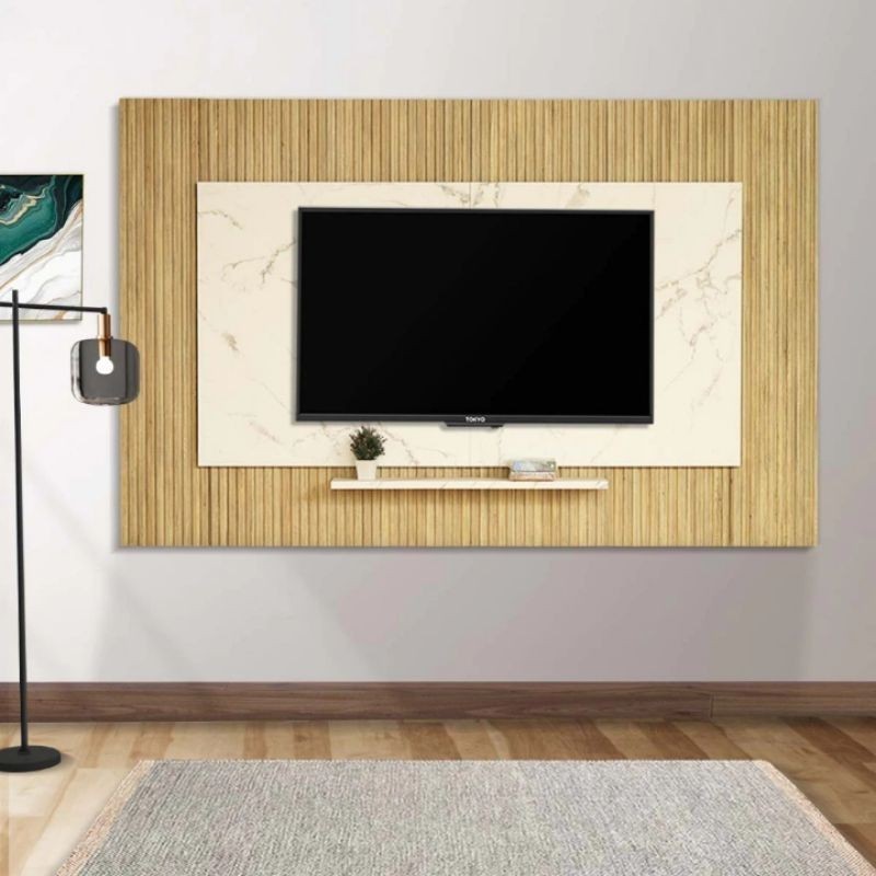 Jual Backdrop tv LED digital tv minimalis lampu LED | Shopee Indonesia
