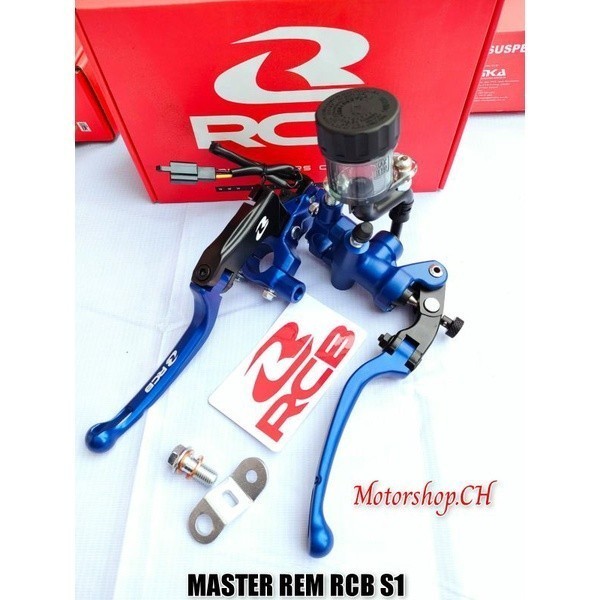 Jual ( READY BIRU ) Master Rem Rcb S1 Kanan Kiri Kopling 14M Cnc Forged ...