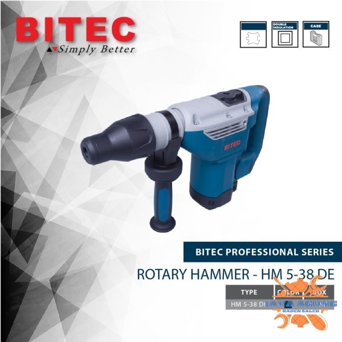 Jual BITEC Mesin bor beton rotary hammer HM5-38DE BITEC HM 5-38 DE ...