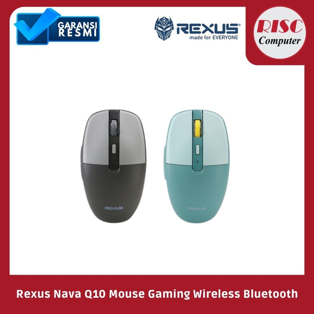 Jual Rexus Nava Q10 Mouse Gaming Wireless Bluetooth | Shopee Indonesia