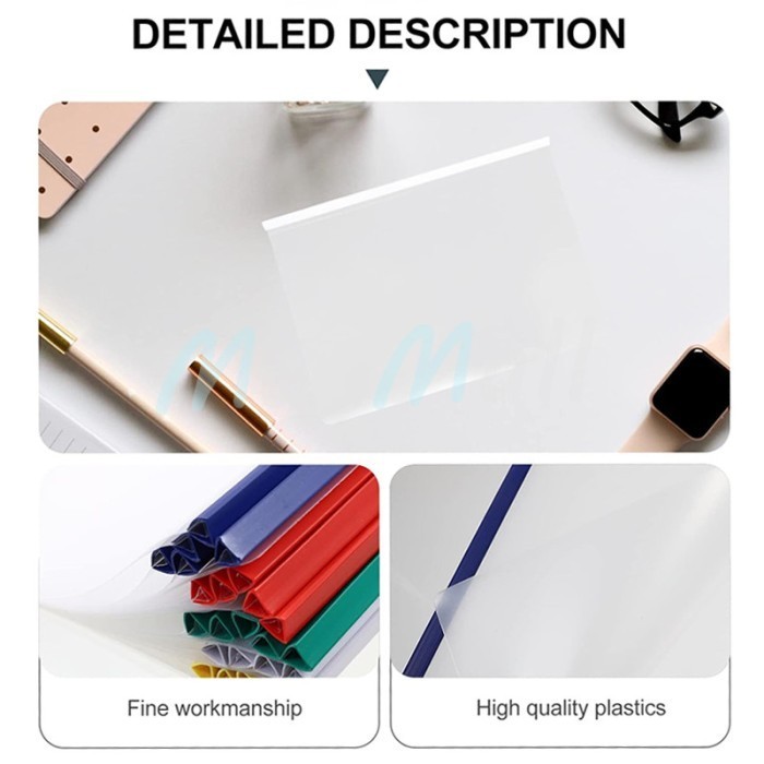 Jual Map Plastik Dokumen A4 Waterproof Folder File Sliding Folio ...