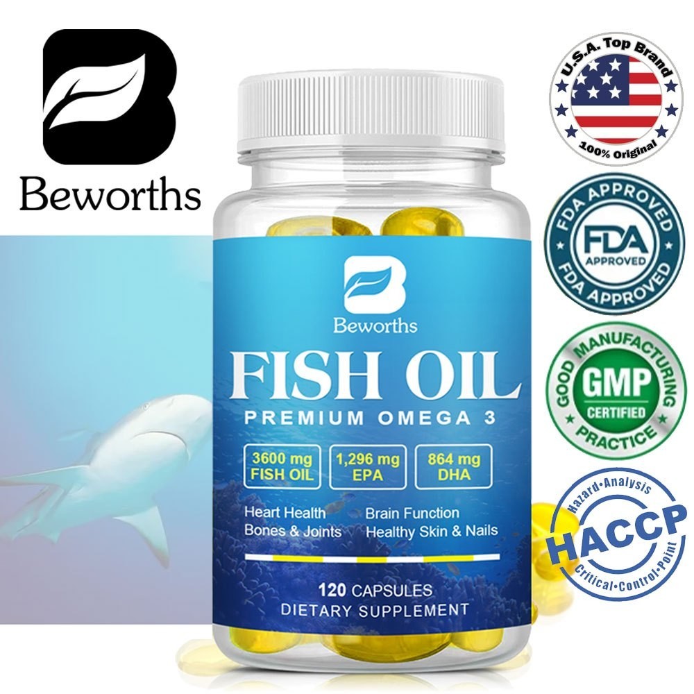 Jual BEWORTHS Omega3 Fish Oil Capsule Brain development for children