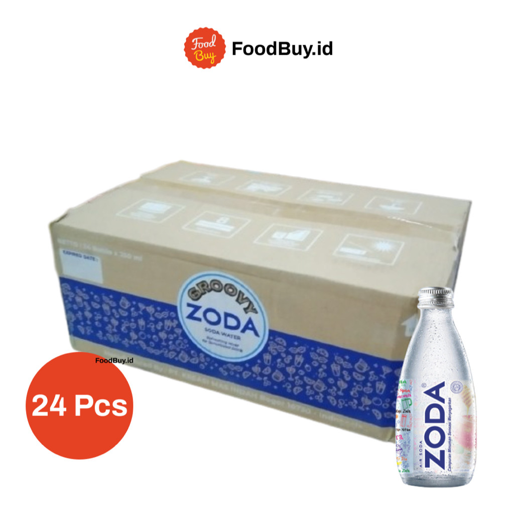Jual Zoda Soda Water 250 ml 1 Dus (24 pcs) | Shopee Indonesia