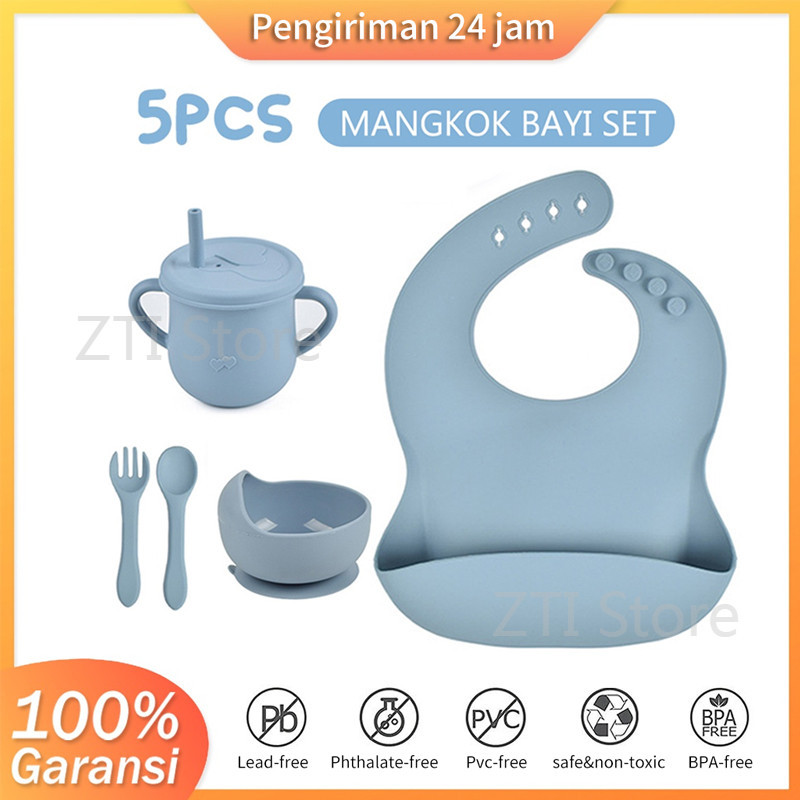 Jual In Tempat Makan Bayi Baby Feeding Silicone Peralatan Makan Bayi Anti Slip Mangkok