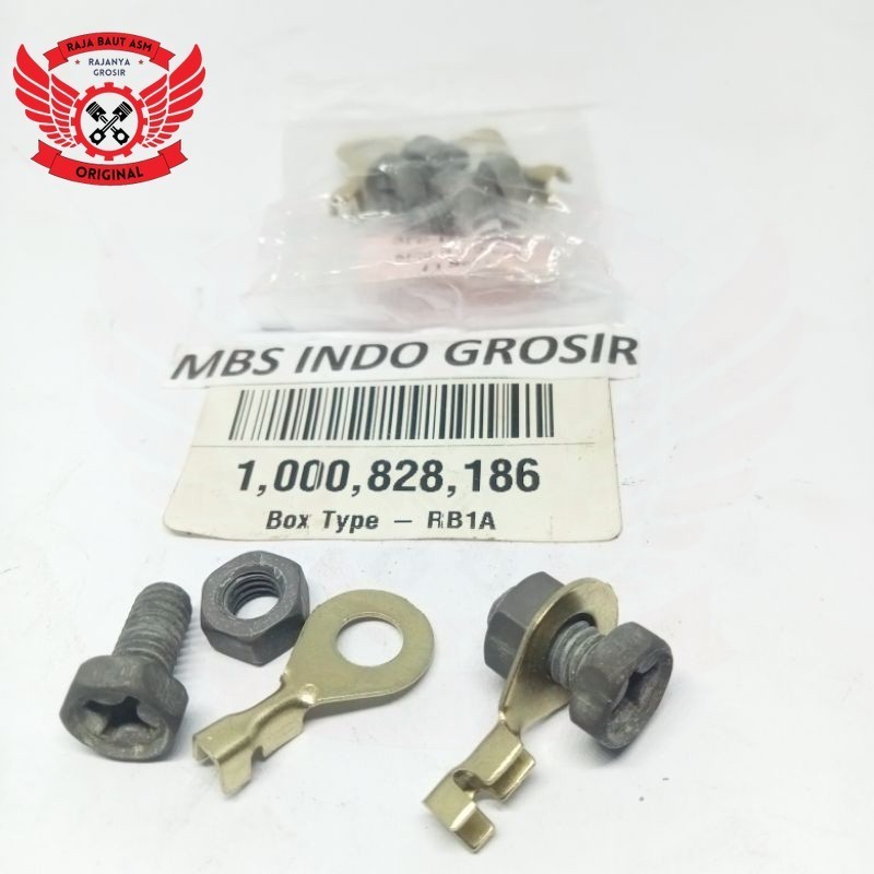 Jual Set Bolt Accu M6 Baut Aki M6 Baut Kunci 10 Ori Baut Dan Skun Aki