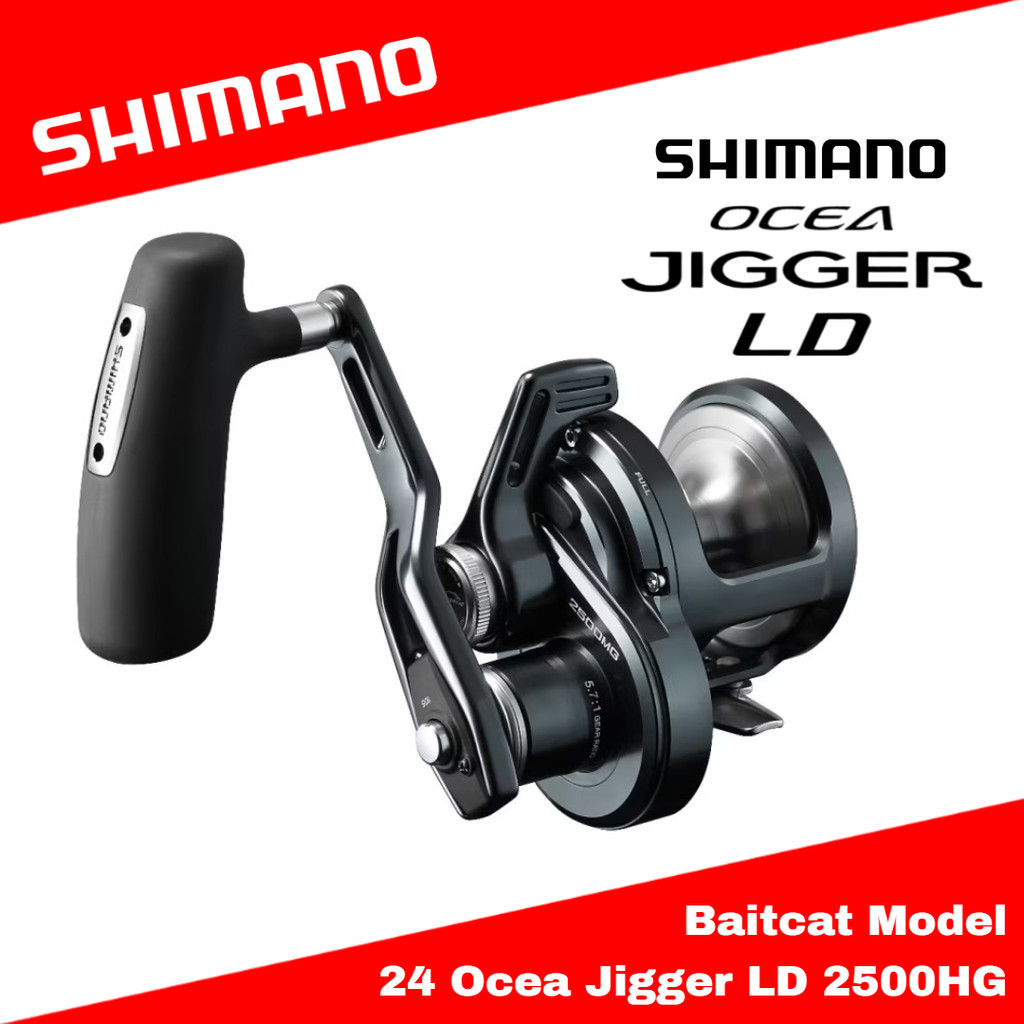 SHIMANO 21 OCEA JIGGER 2001NR XG Baitcasting reel USED A