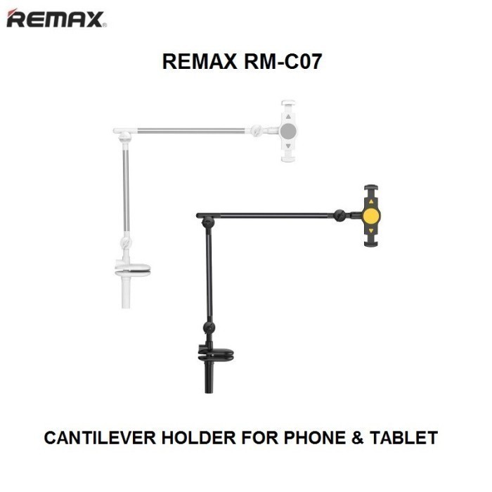 Jual GROSIRUNIK99 REMAX RM-C07 - Cantilever Holder for Phone and Tablet ...