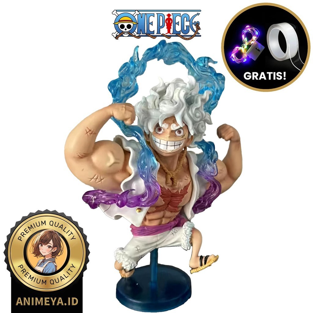 Jual Action Figure Statue One Piece Monkey D. Luffy Gear 5 Nika ...
