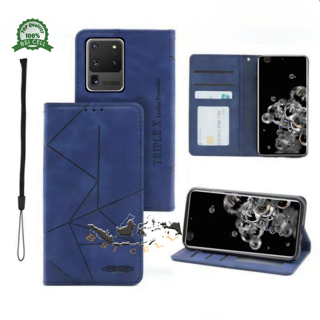 Jual Samsung Galaxy S20 Ultra Sarung Hp Dompet Kulit Flip Cover