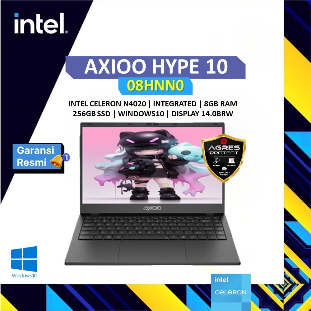 Jual Laptop Axioo Hype Intel Celeron N Ram Gb Gb Ssd Hd Dos Kosongan