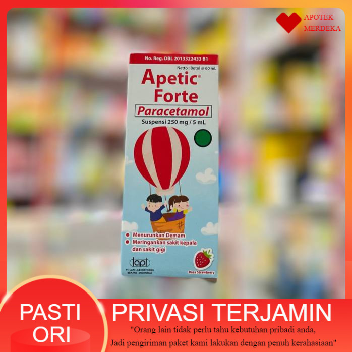 Jual Apetic Sirup 60 ML | Apetic Forte Sirup 60 mL | Apetik Syrup 60mL ...