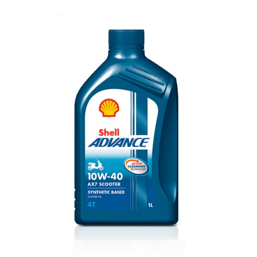 Jual Oli Motor Shell Advance AX7 Scooter 10W-40 (1L) | Shopee Indonesia