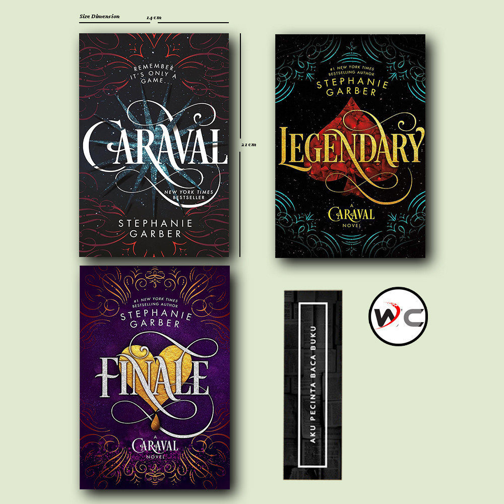 Jual Caraval Boxed Set: Caraval, Legendary, Finale by Stephanie Garber ...