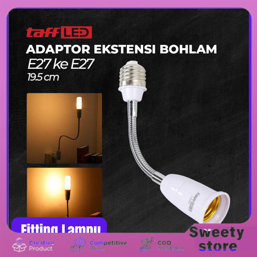 Jual Sweety Store Indonesia-Fitting Fiting Adapter Ekstensi Lampu ...