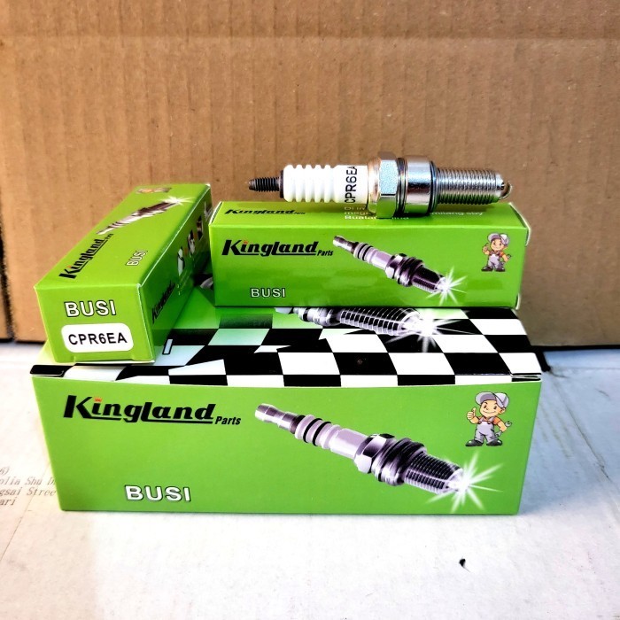 Jual BUSI KINGLAND CPR6EA KHARISMA SUPRA X 125 BEAT JUPITER MX VARIO ...