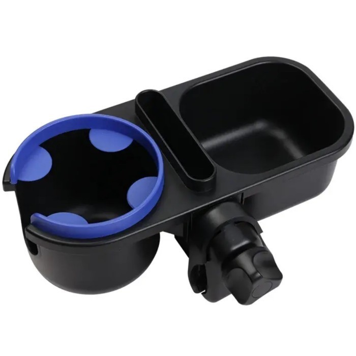 Jual 3in1 Blue Stroller Cup Phone Holder Snack Pod Botol Susu Minum ...