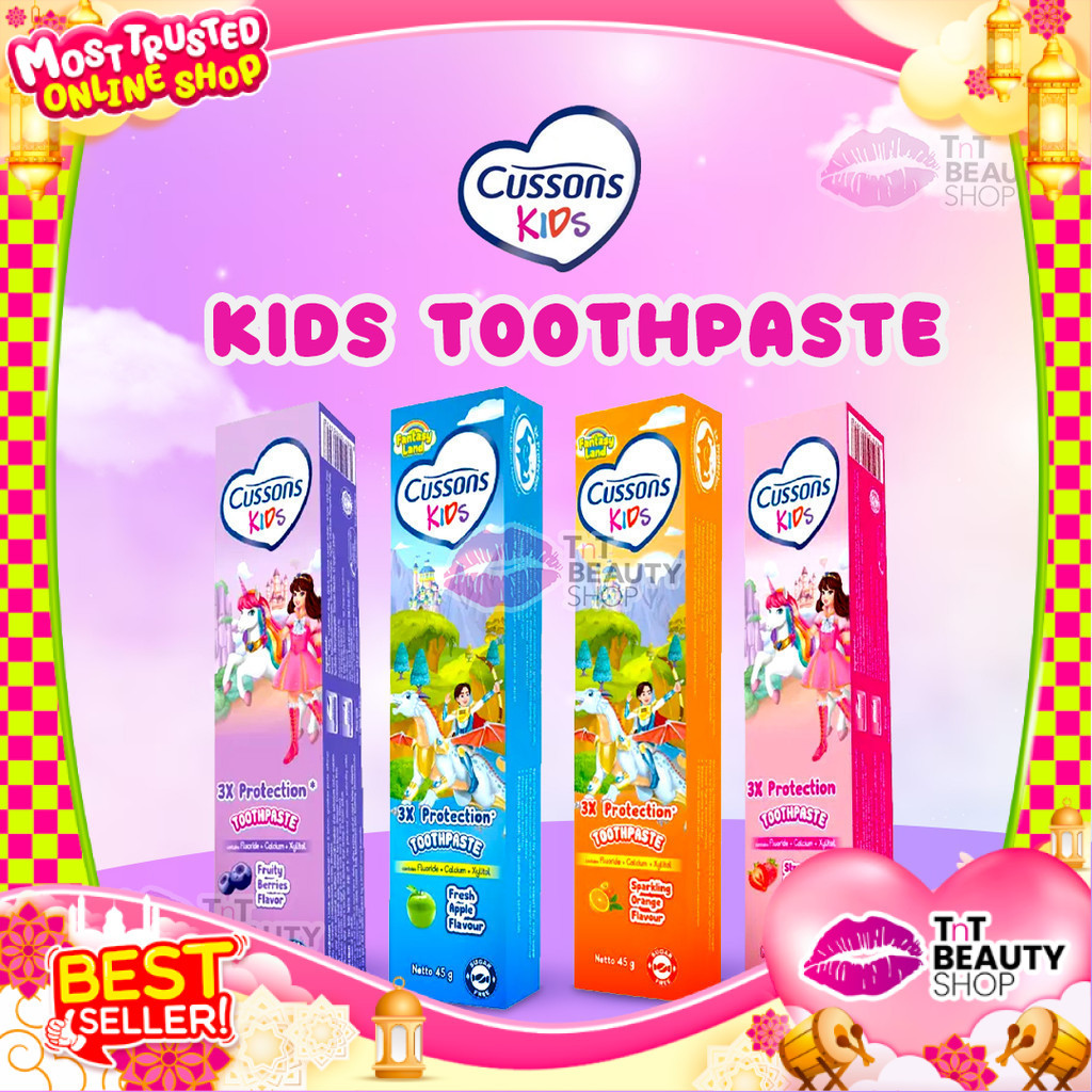 Jual Cussons Kids Toothpaste Unicorn Fruity Berries / Strawberry Smooth ...