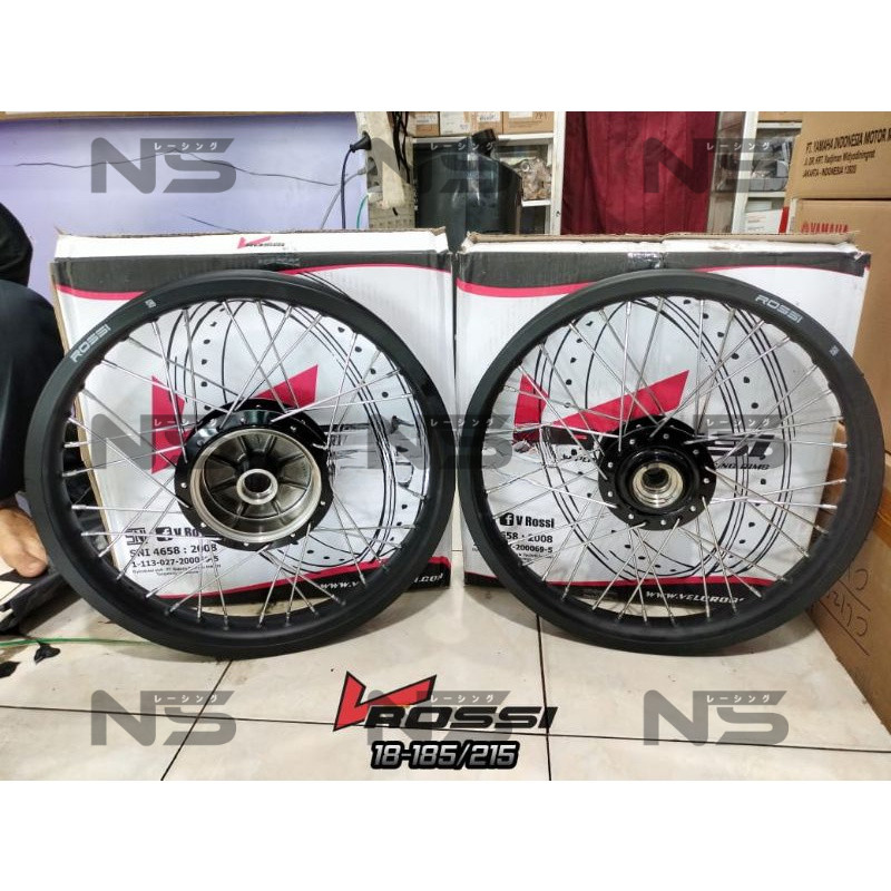 Jual VELG ROSSI 18 SET TANPA BAN PNP RX KING RXS YT | LINGKARAN RODA ...