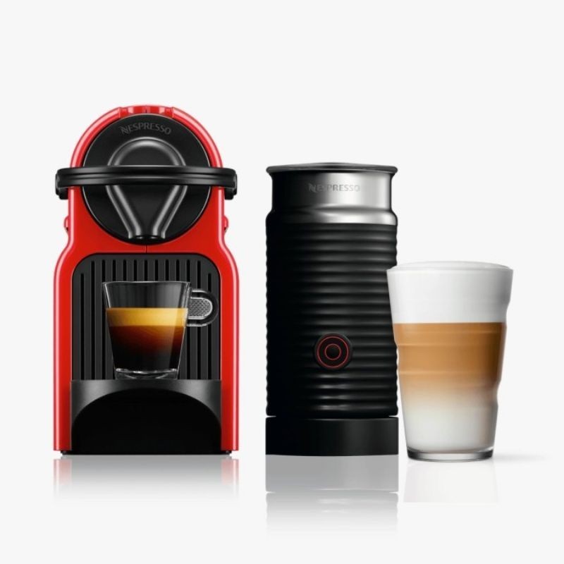 Jual Nespresso Inissia & Aeroccino 3 Bundle Paket coffee maker mesi ...