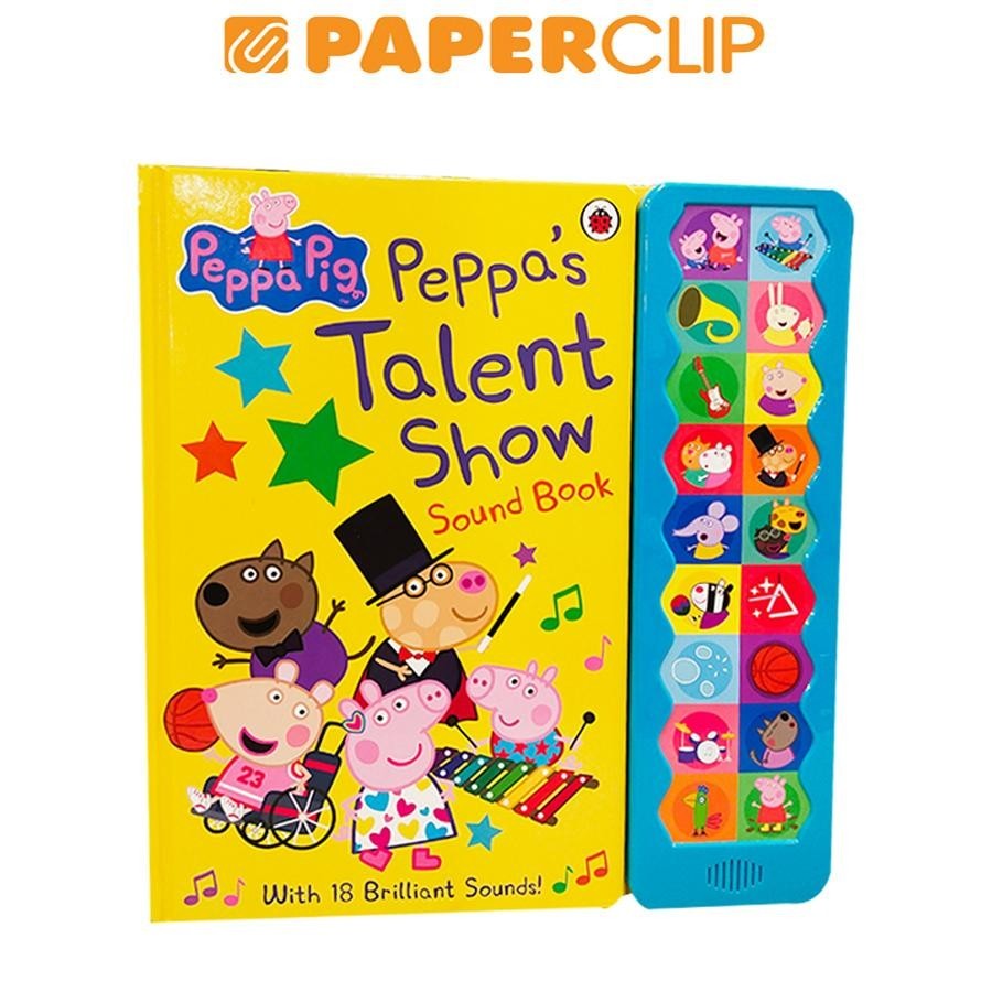 Jual PEPPA PIG SOUND BOOK PEPPA S TALENT SHOW Shopee Indonesia