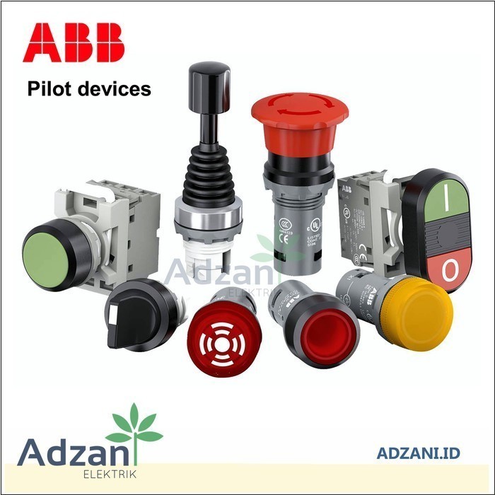 Jual ABB Push Button 1NC CP1-10R-01 Merah Red 1SFA619100R1041 | Shopee ...