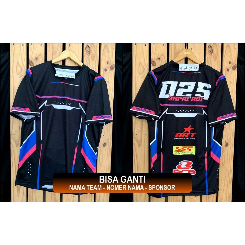 Jual JERSEY RACING ROADRACE CUSTOM NAMA TEAM SPONSOR NAMA NOMOR FULL ...