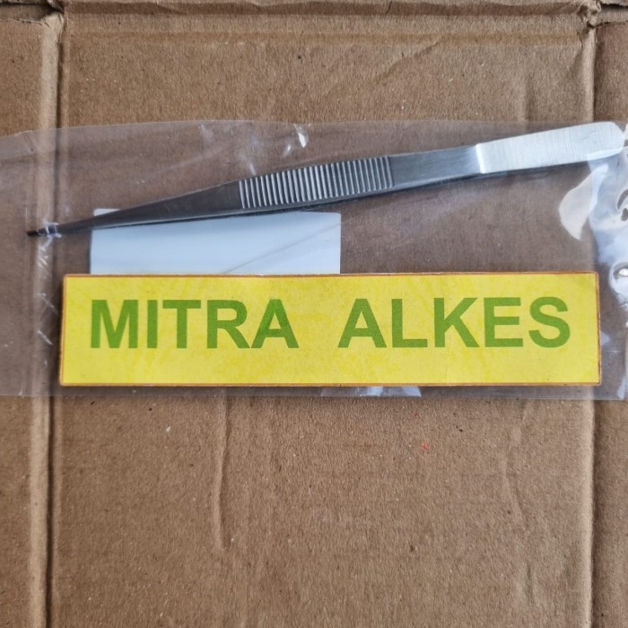 Jual Pinset Splinter 14cm LURUS - BENGKOK. Splinter Forceps STRAIGHT ...