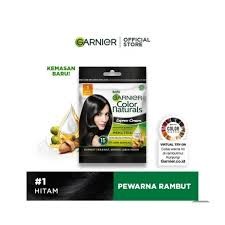 Jual GARNIER COLOR NATURAL 01 HITAM ALAMI SACHET | Shopee Indonesia