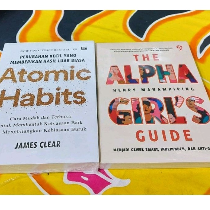 Jual Paket 2 Buku Atomic Habits Dan Alpha Girls Guide | Shopee Indonesia