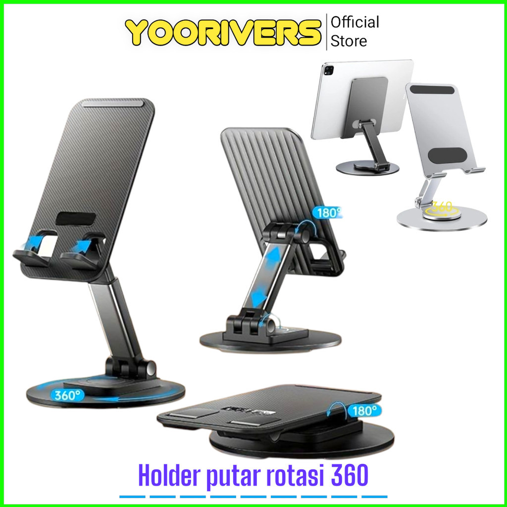 Jual Holder Rotasi HD66 Holder Putar 360 HD-66 Rotation Phone Holder ...