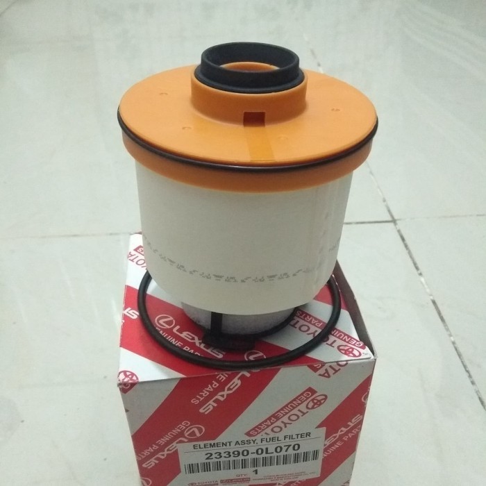 Jual fuel filter solar toyota innova reborn hilux fortuner VRZ original ...